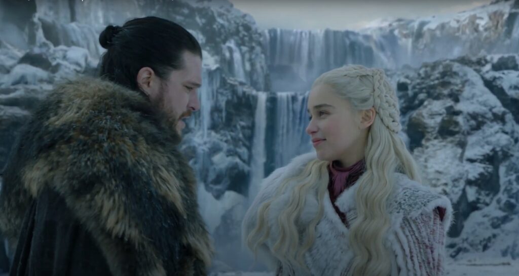 Jon Snows first Dragon ride Game of Thrones S08E01 1 - OndaTravel.pl -