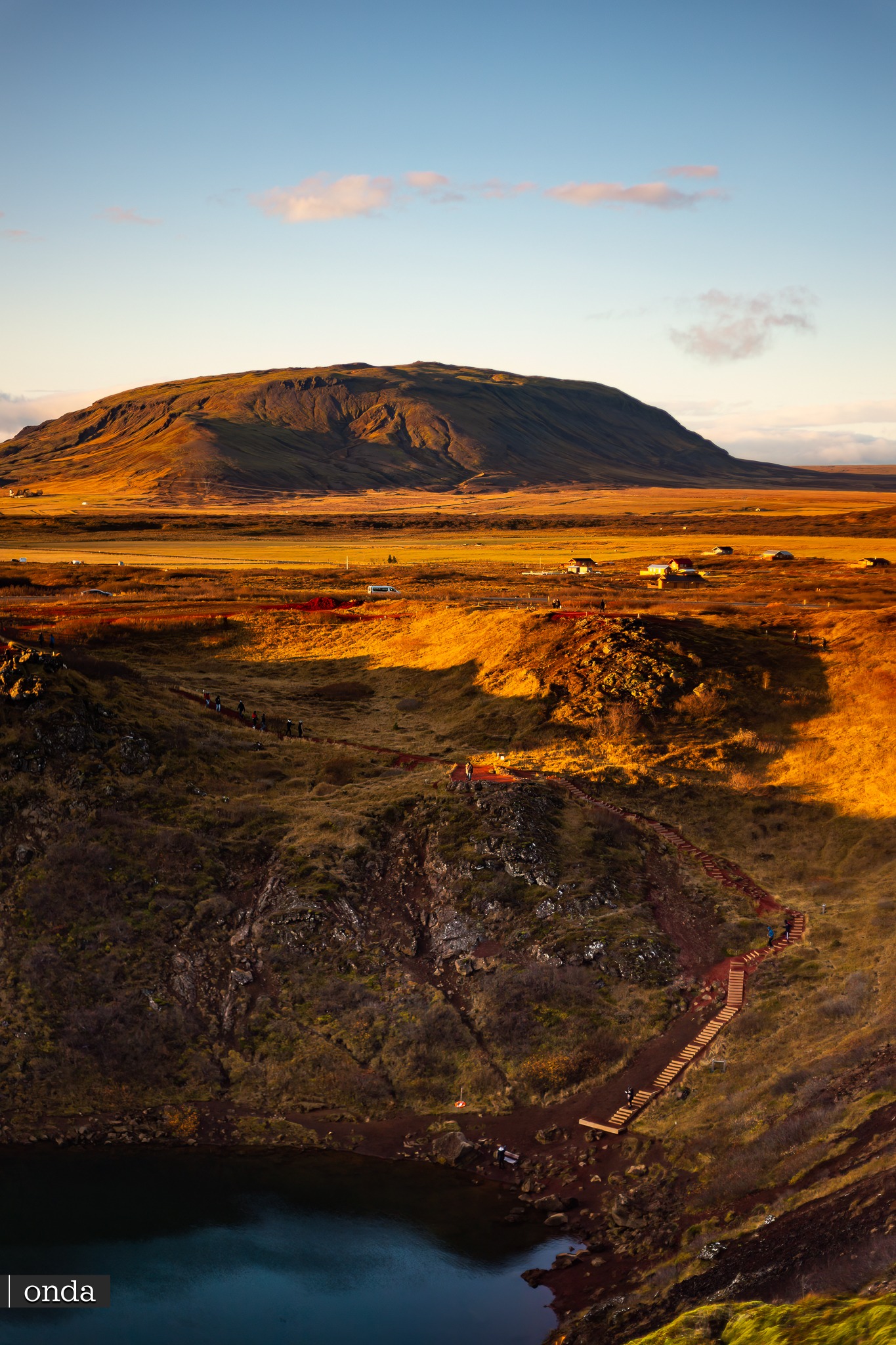 Krater Kerið – jezioro kraterowe na Islandii, okolice Golden Circle