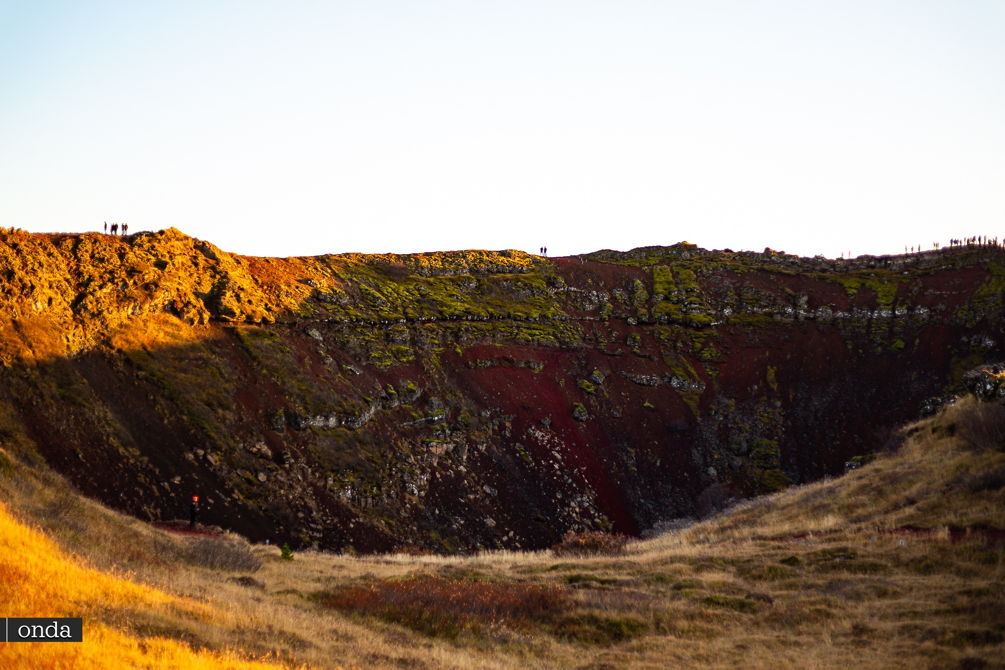 Krater Kerið – jezioro kraterowe na Islandii, okolice Golden Circle