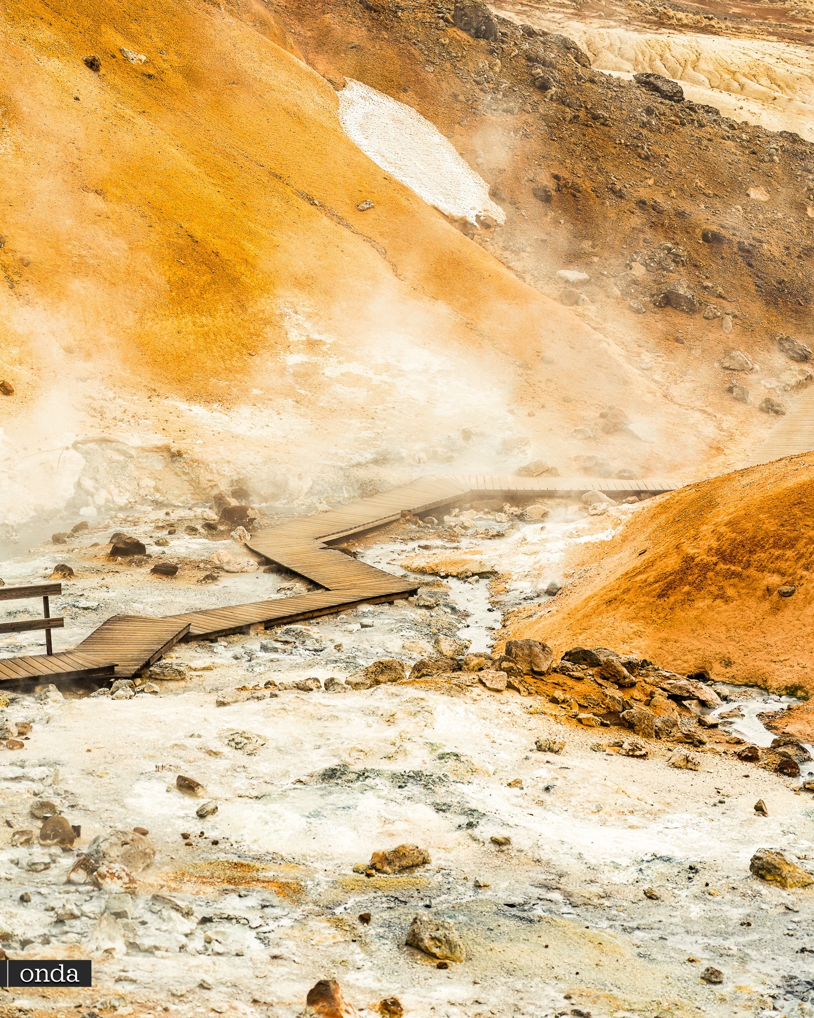 Krýsuvík - Seltún - geothermal area Iceland in the Reykjanes Peninsula region