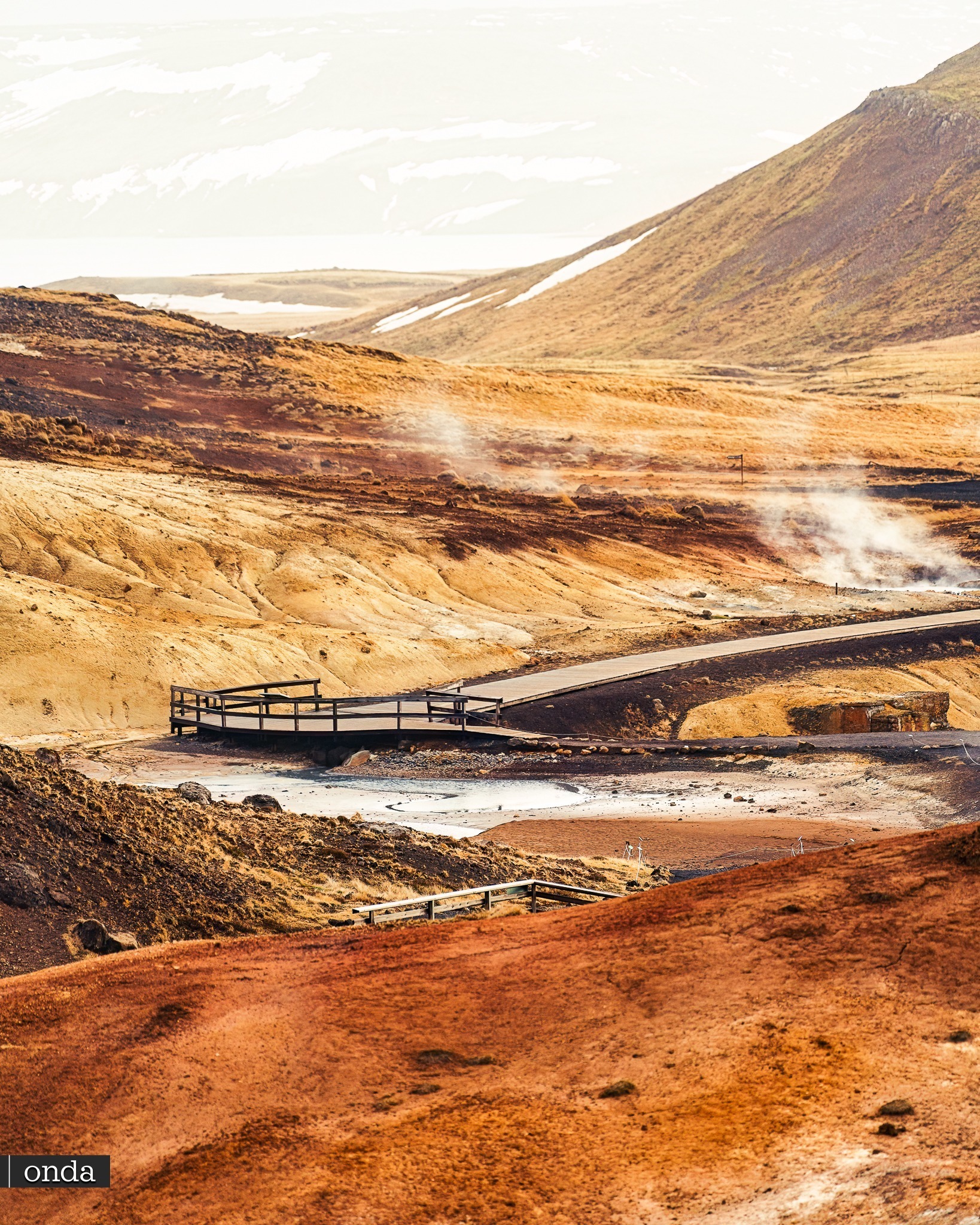 Krýsuvík - Seltún - geothermal area Iceland in the Reykjanes Peninsula region