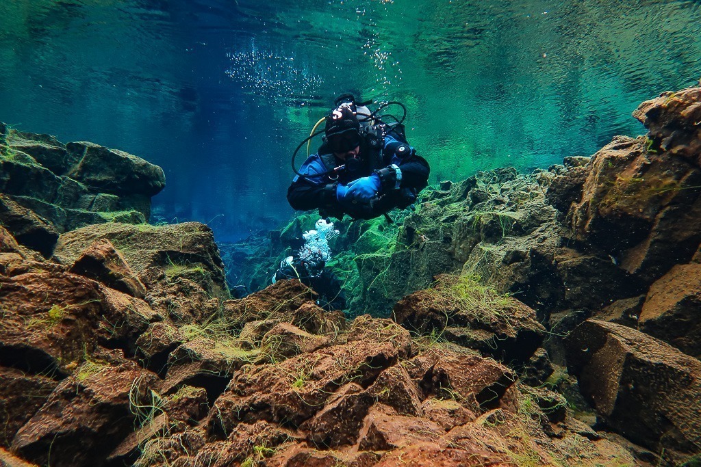 Silfra – Buceo entre continentes en Islandia