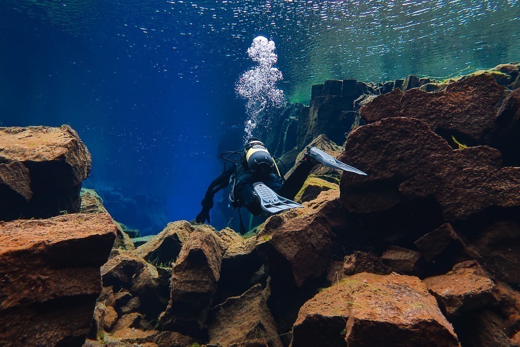 Silfra – Buceo entre continentes en Islandia