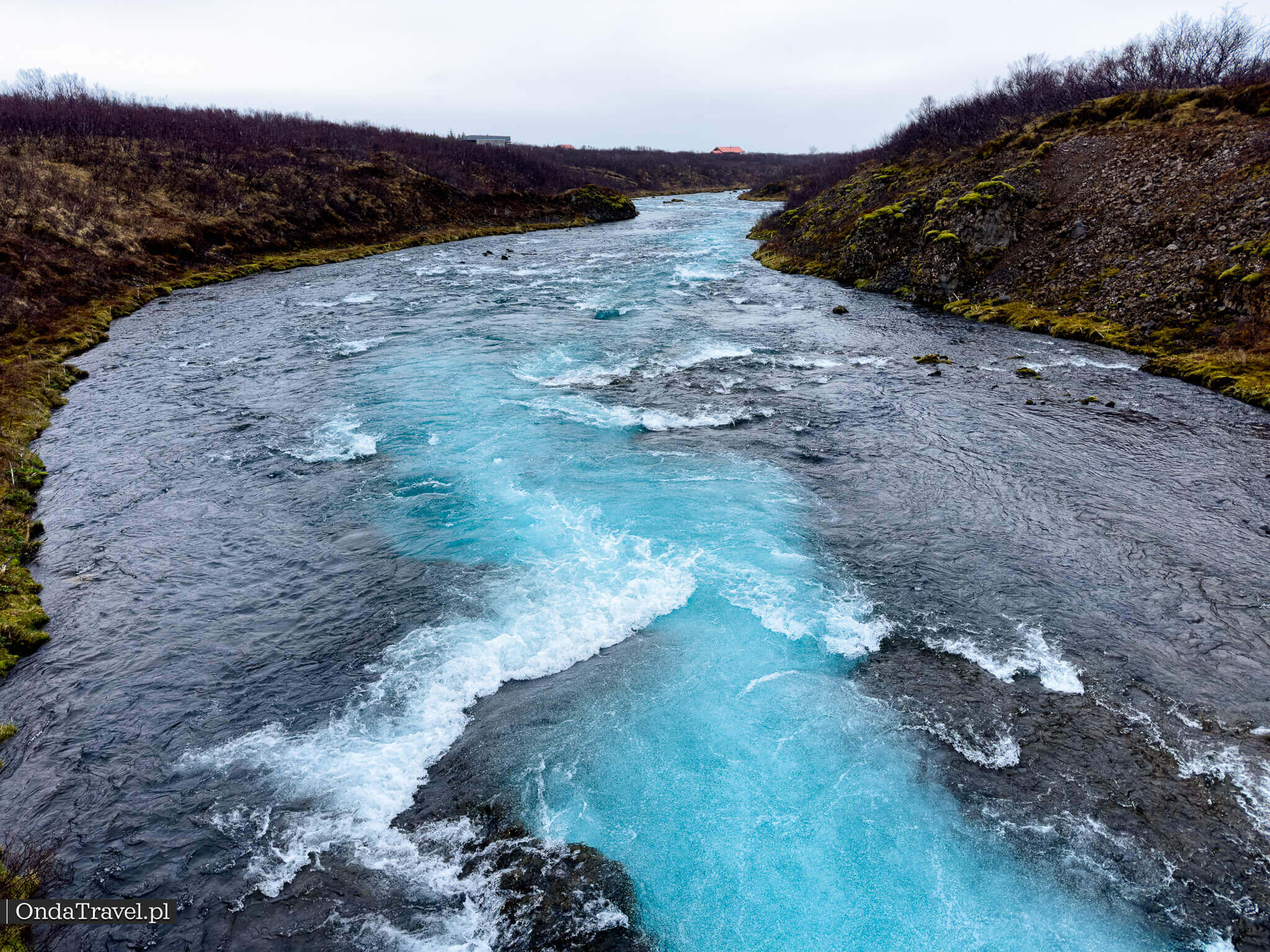Wodospad Brúarárfoss - Golden Circle Islandia - zdjęcia prywatne OndaTravel.pl