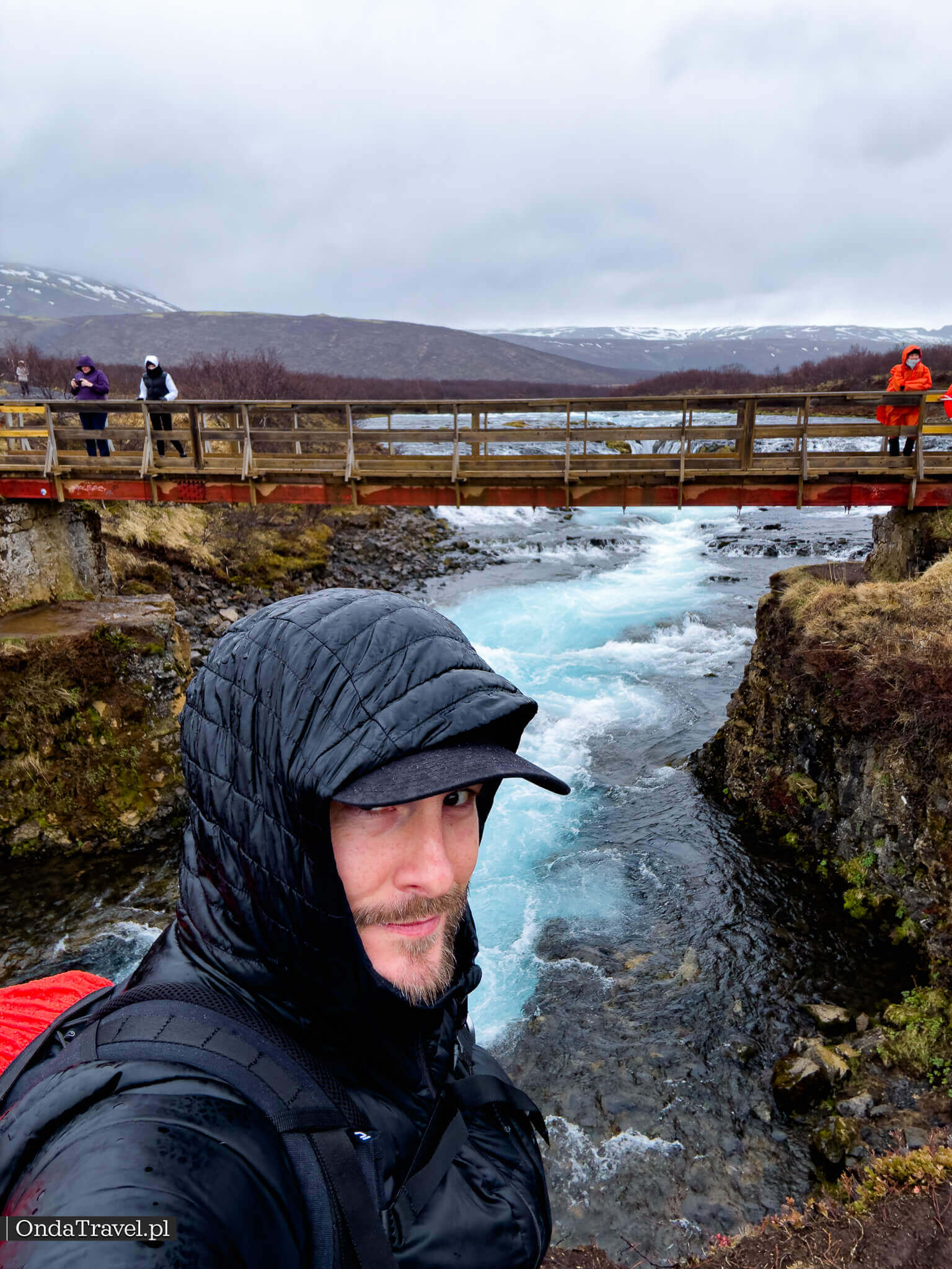 Wodospad Brúarárfoss - Golden Circle Islandia - zdjęcia prywatne OndaTravel.pl