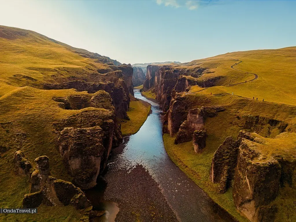 Fjaðrárgljúfur is a canyon in South Iceland