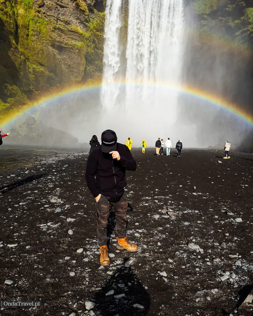 Skógafoss – waterfall on Iceland's south coast