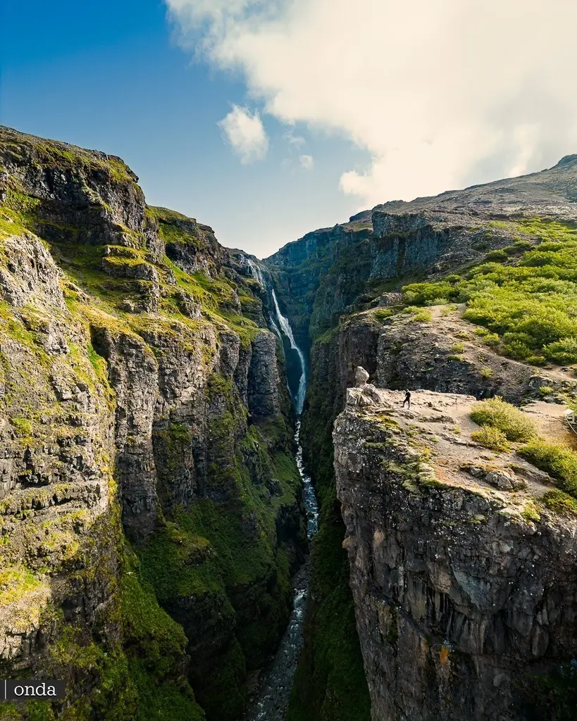 Glymur i Hvalfjörður na OndaTravel.pl