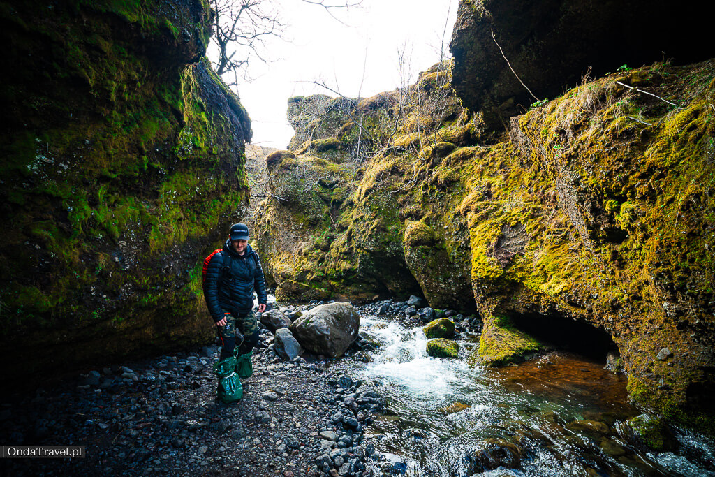 Nauthúsagil – zdjęcie z wpisu (południe Islandii)