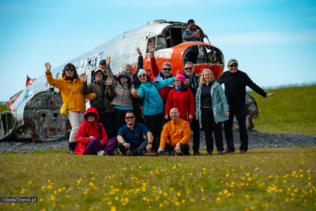 DC 3 Airplane wreck Eyvindarholt by OndaTravel.pl . 1 - OndaTravel.pl -