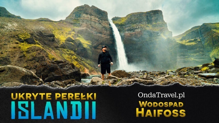 Wodospad Haifoss / Háifoss – Ukryte perełki Islandii