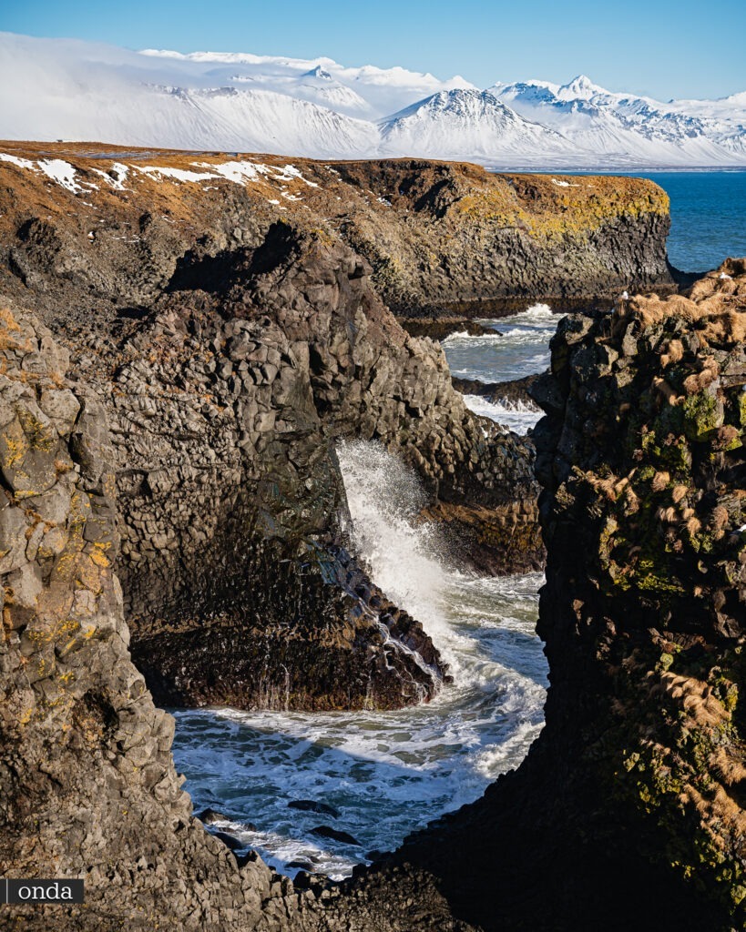 Wioska Arnarstapi Snæfellsnes Snaefellsnes ICELAND