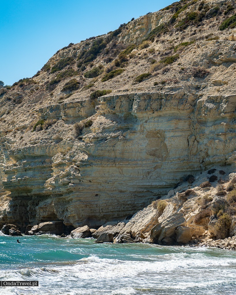 Kourion Beach - Episkopi - Przewodnik po Cyprze