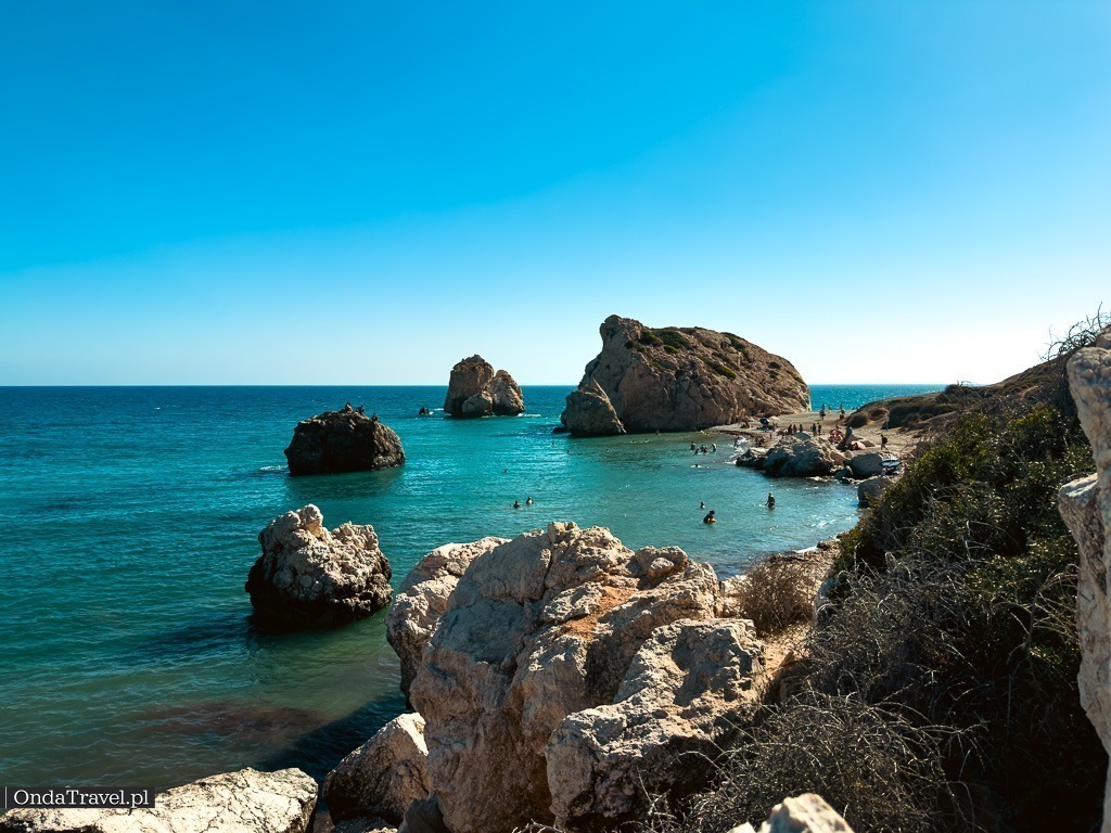 Skała Afrodyty w Pafos na Cyprze - Cypr plaże ,mapy.Cypr Blog