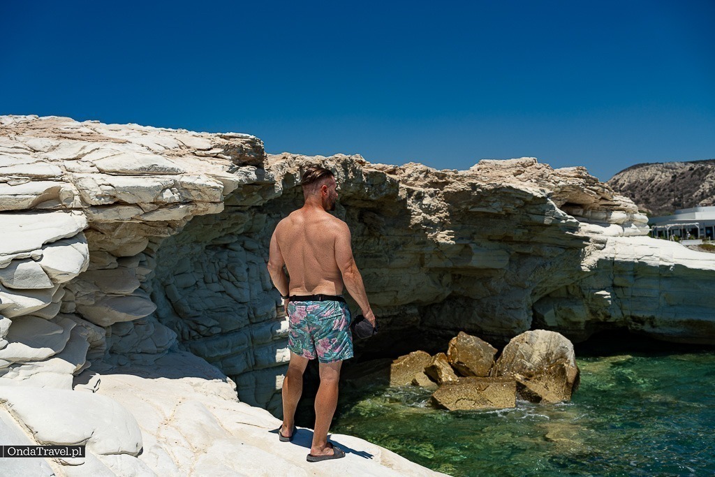 White Rocks Governor's Beach - Pentakomo - Przewodnik turystyczny po Cyprze