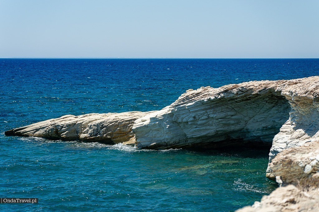 White Rocks Governor's Beach - Pentakomo - Przewodnik turystyczny po Cyprze
