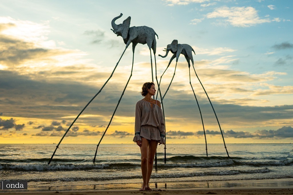 Vietnam attractions on Sunset Sanato beach Phu Quoc island by OndaTravel.pl