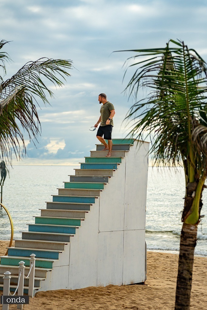 Vietnam attractions on Sunset Sanato beach Phu Quoc island by OndaTravel.pl