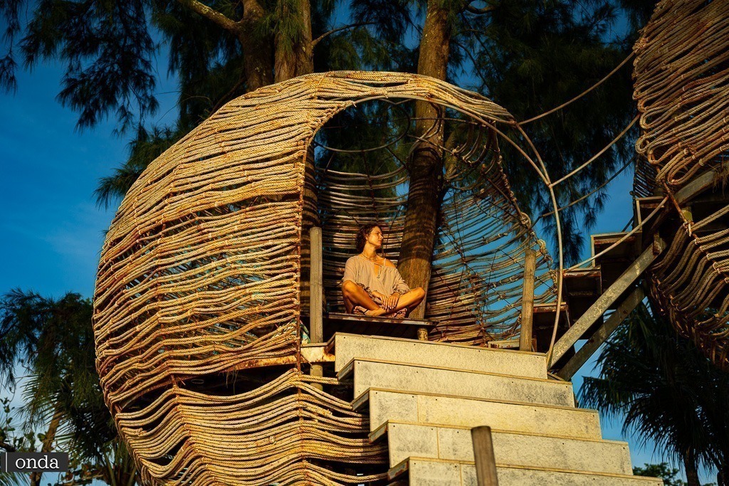 Vietnam attractions on Sunset Sanato beach Phu Quoc island by OndaTravel.pl