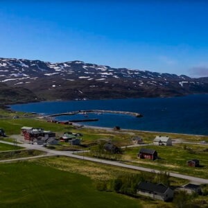 The Norwegian village Kokelv in the municipality of Hammerfest