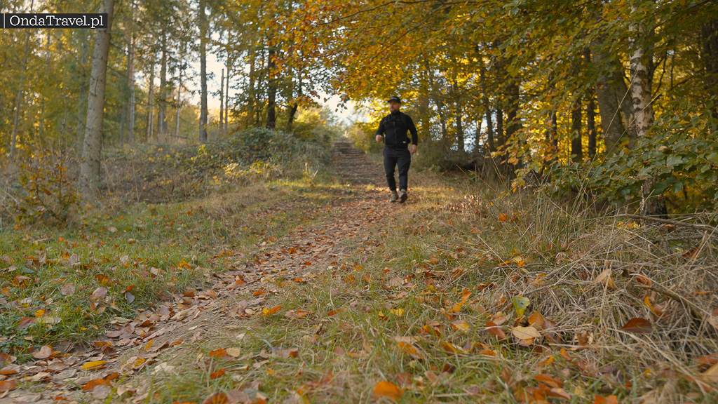 Kadry z mojego filmu Jelenia Góra - Spacer przez Paraszyńskie Wąwozy do wieży widokowej w Paraszynie