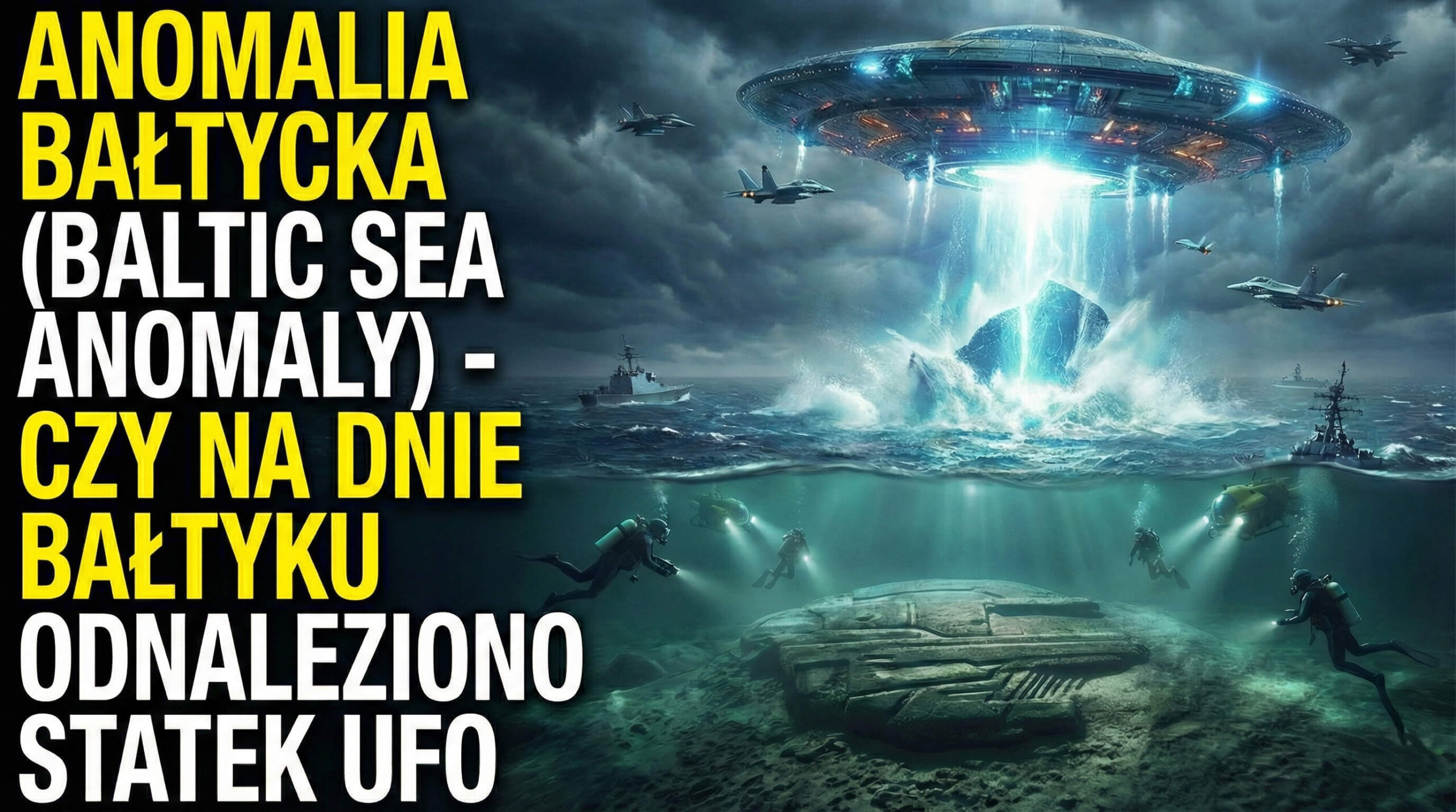 Anomalia Bałtycka (Baltic Sea Anomaly) - czy na dnie Bałtyku odnaleziono statek UFO