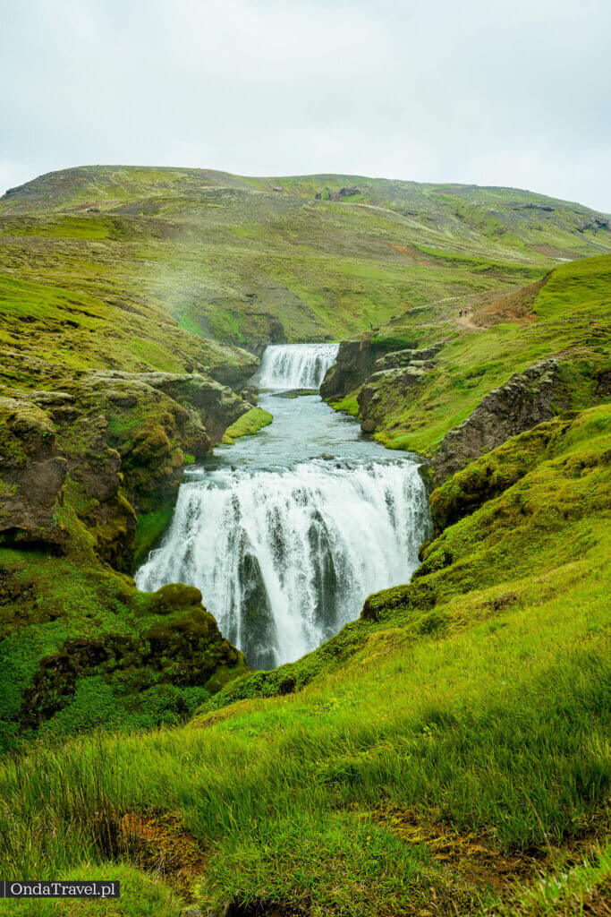 Femri Fellsfoss Waterfall Suðurland - on the Fimmvörðuháls trail - private photo OndaTravel.pl