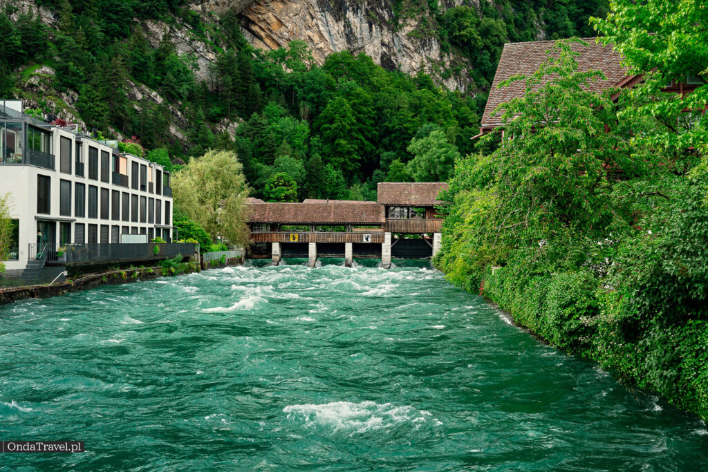 因特拉肯街景(瑞士伯尔尼州)——OndaTravel 私人拍摄