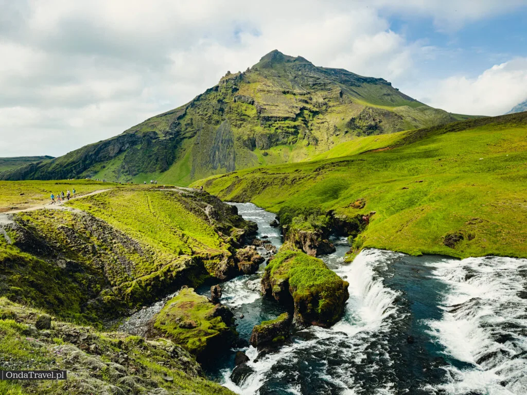 Fosstorfufoss Waterfall - Iceland on the Fimmvörðuháls trail - private photo OndaTravel.pl