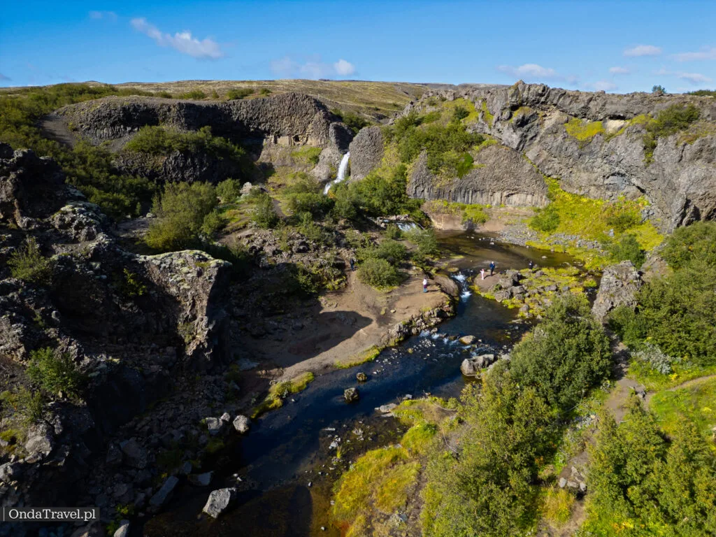 Gjáin Valley from Game of Thrones in Iceland - private photos by OndaTravel.pl