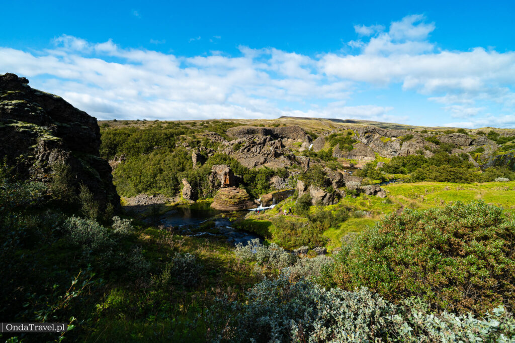Valle de Gjáin de la serie Juego de Tronos en Islandia