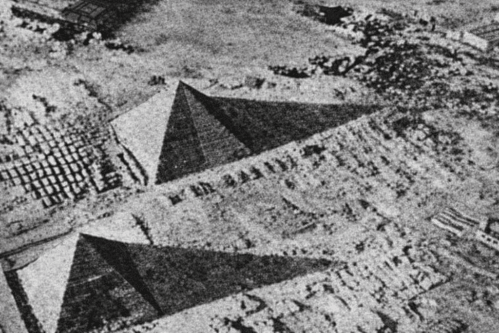 El efecto del equinoccio y el efecto Russell–McPherron, Percy Groves y los «ocho lados» de la Gran Pirámide