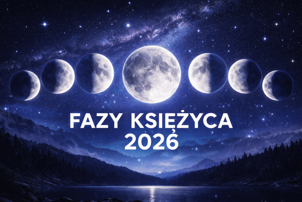 Fazy księżyca 2026 - Zjawiska na niebie OndaTravel