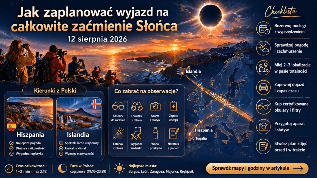 rodzaje zaćmień słońca całkowite częściowe pierścieniowe schemat wyjaśnienie