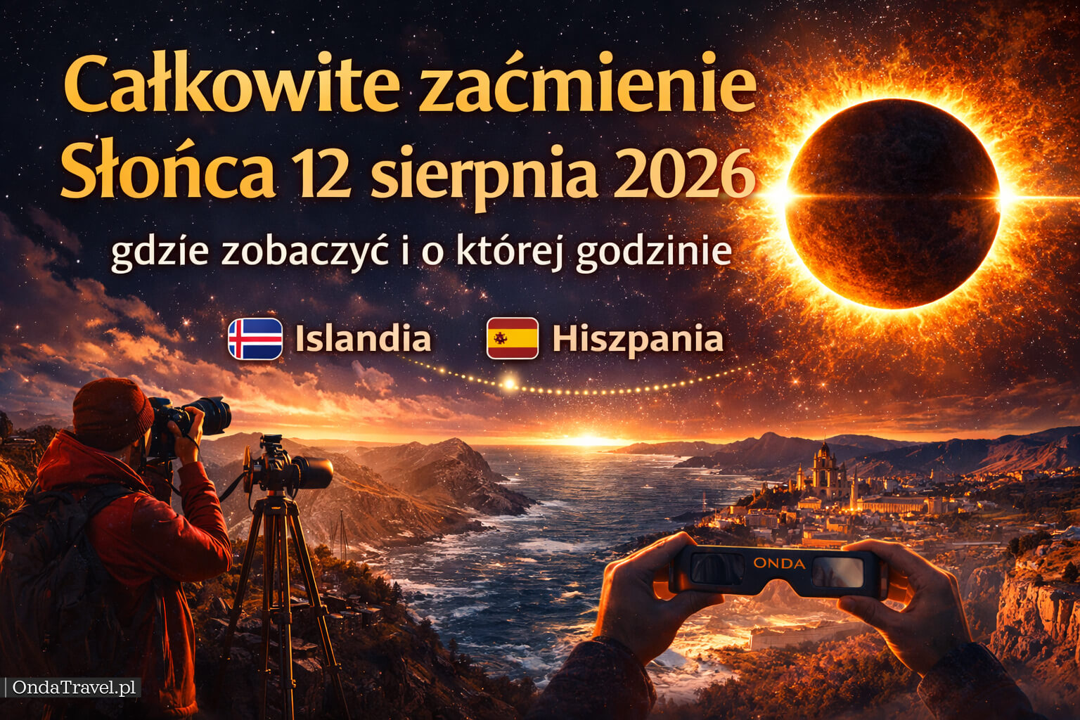 Total Solar Eclipse on August 12, 2026