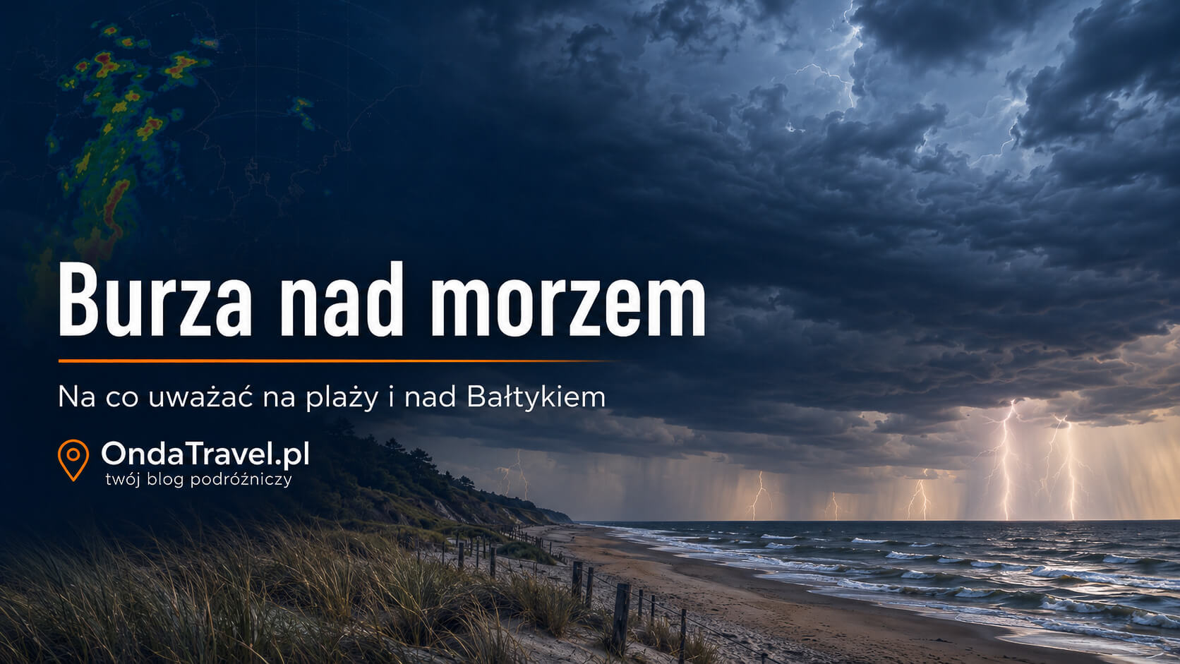 Storm by the sea — what to watch out for on the beach and by the Baltic Sea