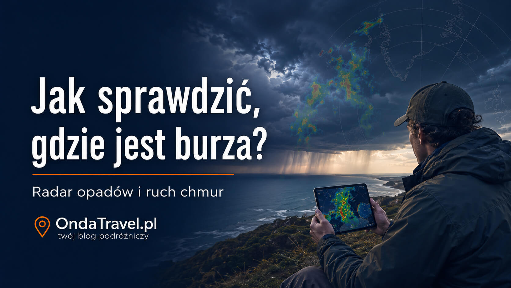 How to check where a storm is — rain radar and cloud movement