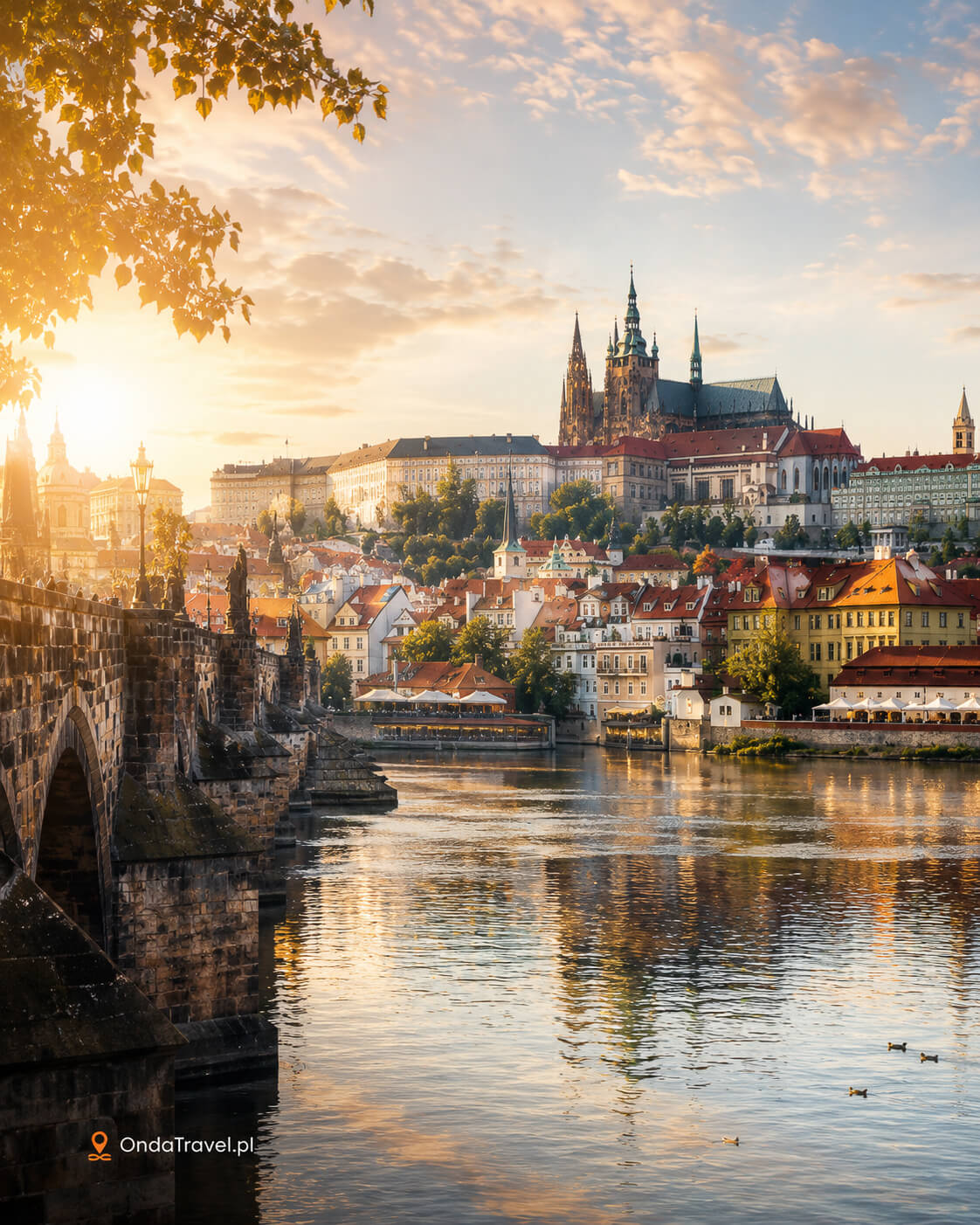 Praga z Gdańska — pionowa grafika do spisu treści