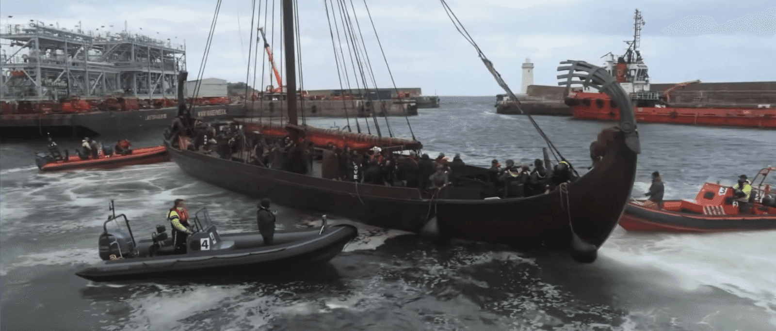 La Odisea de Nolan: localizaciones islandesas y tomas detrás de escena, fotograma 14