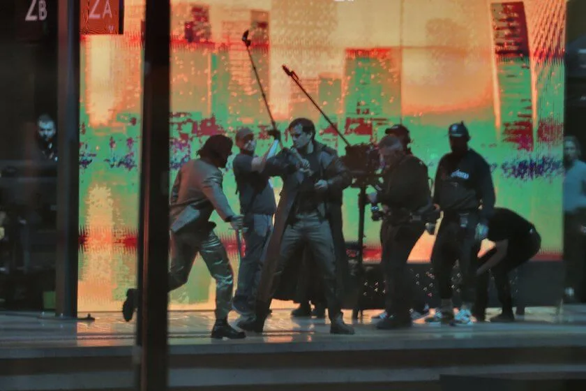 Photos for the film Immortal at the Łódź Fabryczna station - frame 1