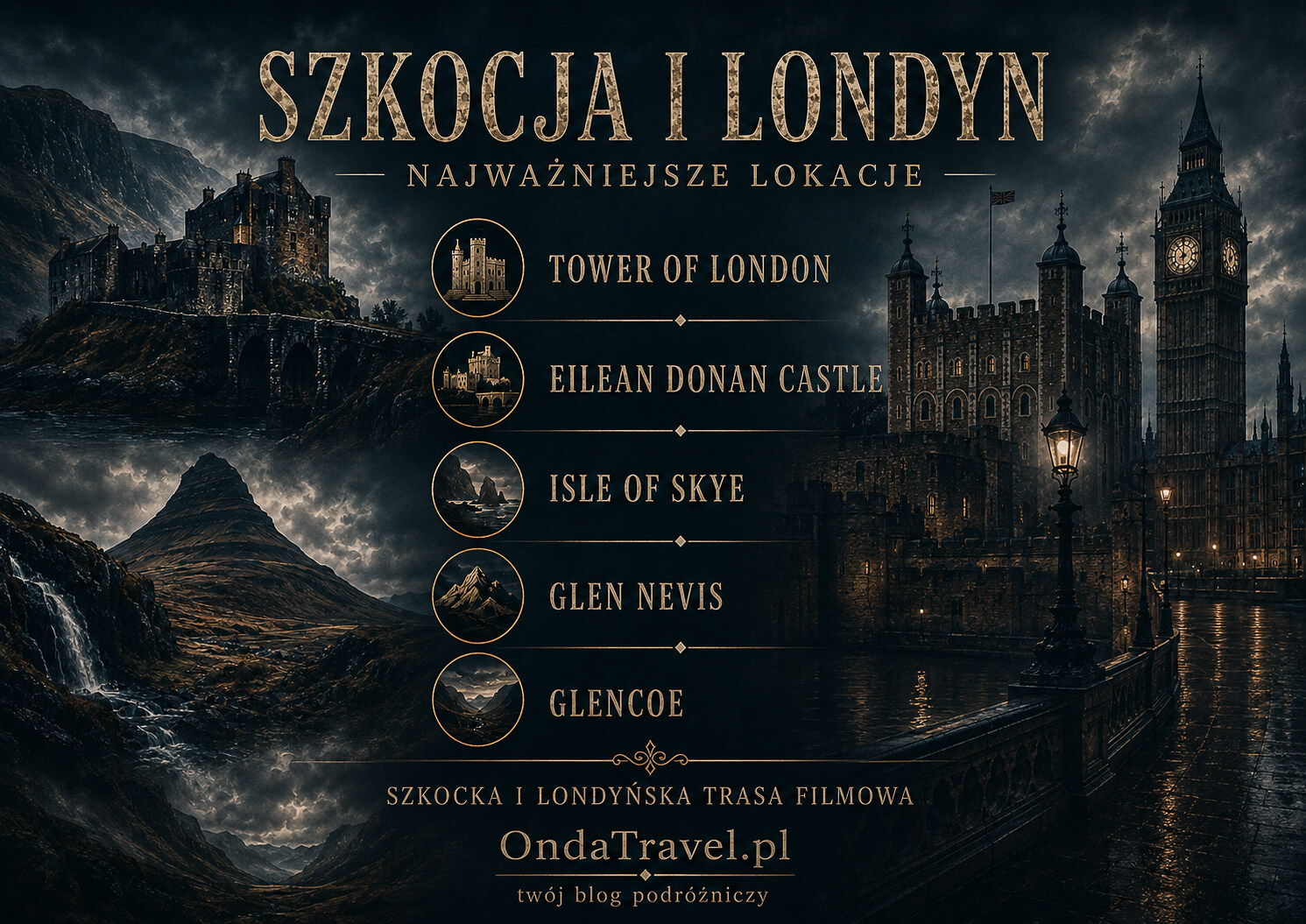 Lokacje filmu Nieśmiertelny w Szkocji i Londynie – Tower of London, Eilean Donan, Skye, Glen Nevis i Glencoe