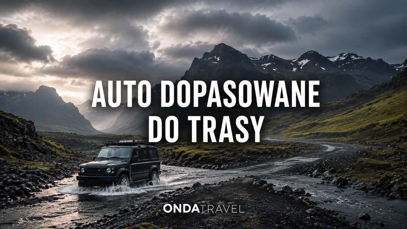 How to match a car to your route in Iceland