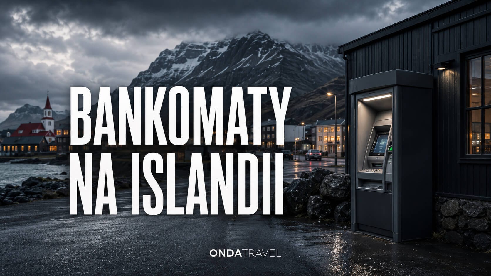 Bankomaty i wypłata gotówki na Islandii