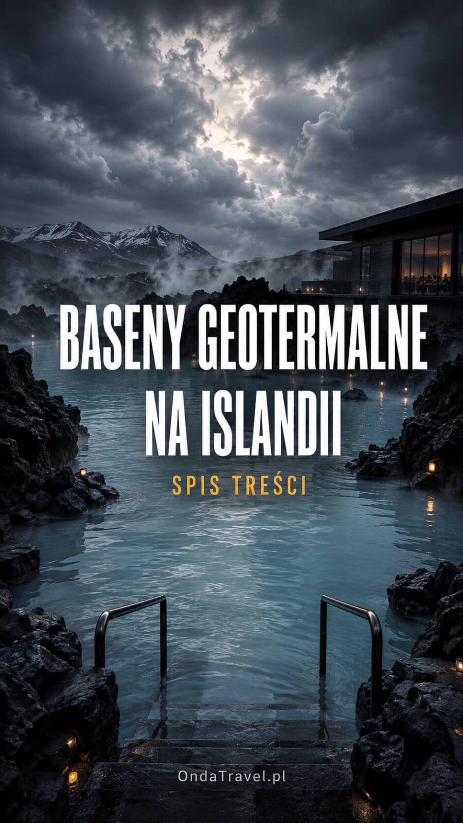 Baseny geotermalne na Islandii – spis treści