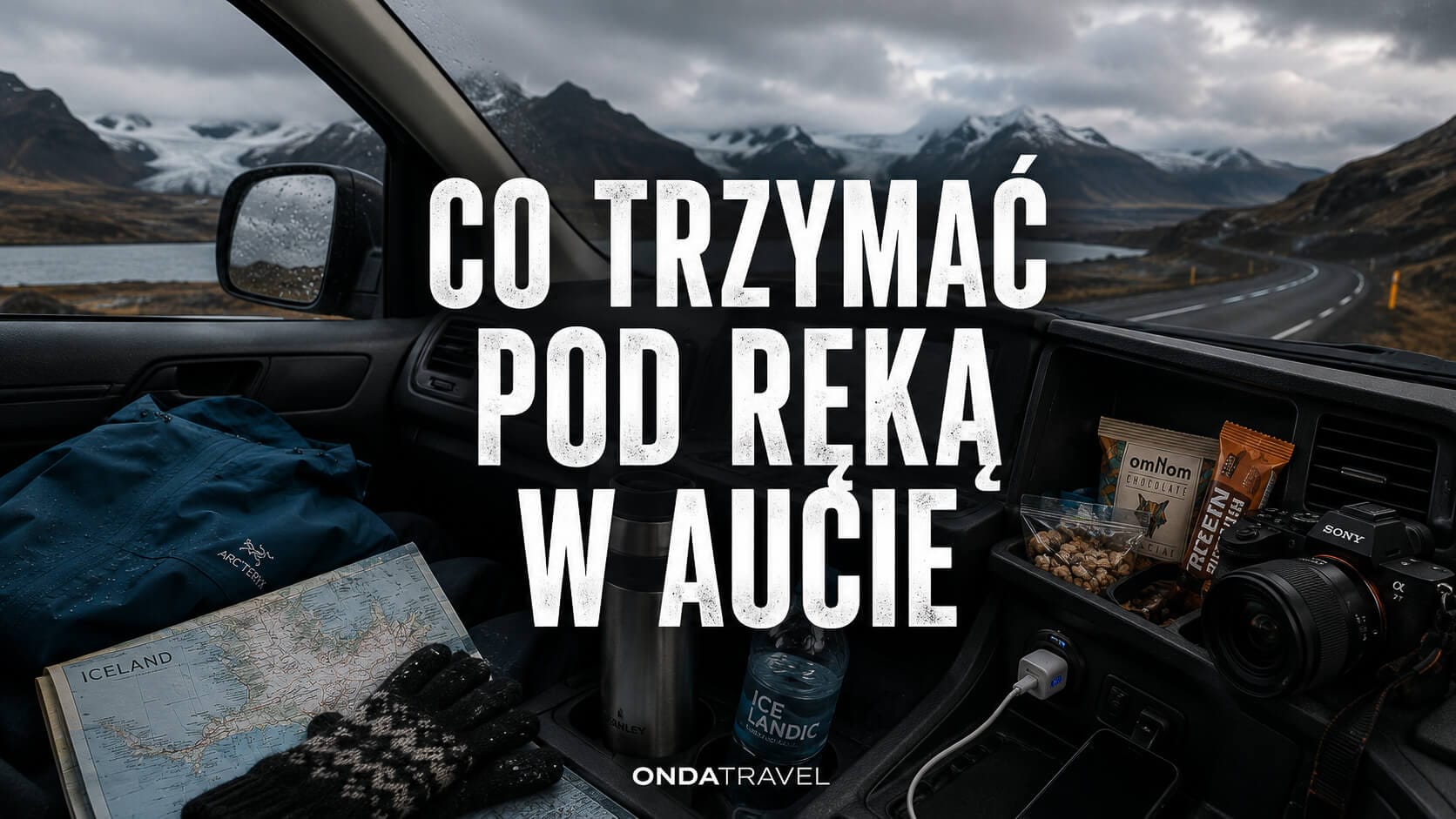 Rzeczy, które warto trzymać pod ręką w samochodzie na Islandii