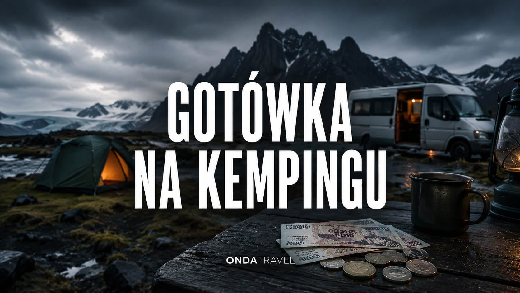 Gotówka przydatna na kempingach na Islandii