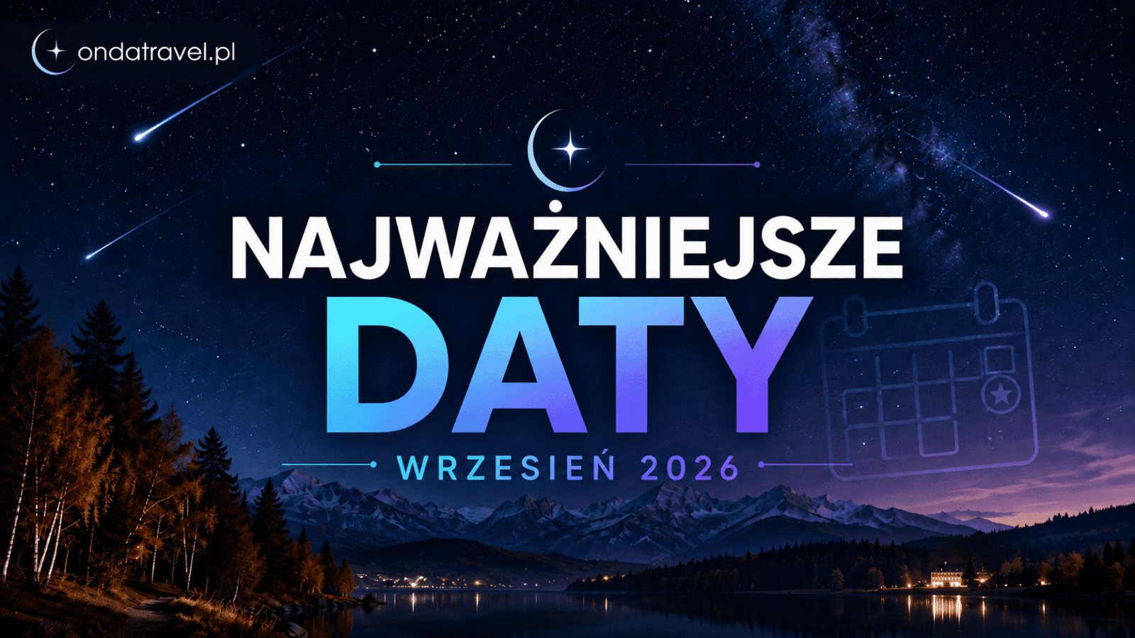 Key astronomical dates and events in September 2026