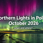 Northern Lights in Poland in October 2026 – aurora forecast and live radar