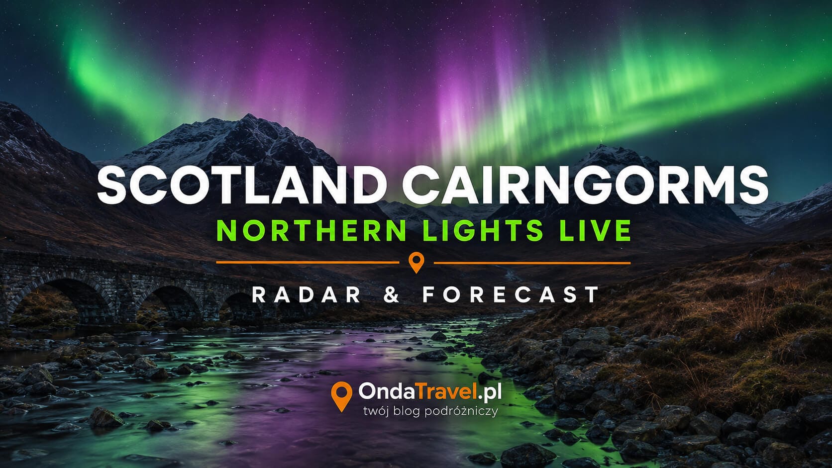 Scotland Cairngorms Northern Lights Live Radar Forecast