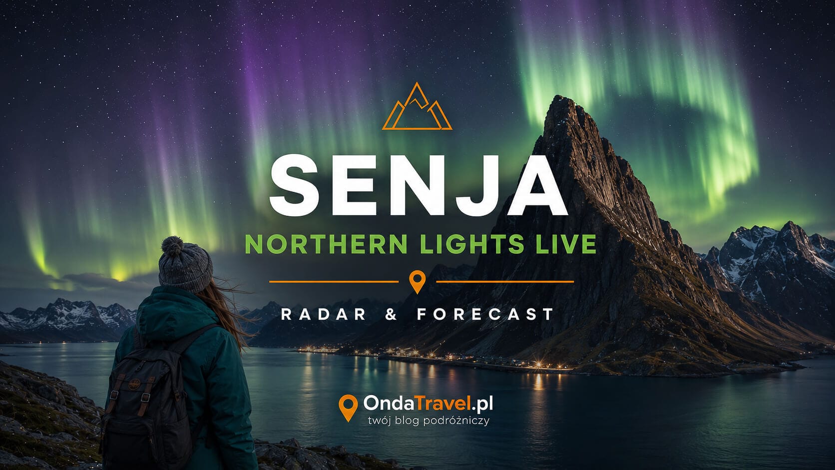 Northern Lights in Senja — live radar and forecast
